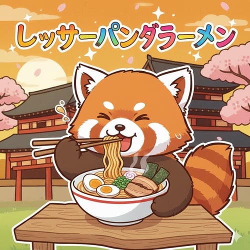Gemini3_レッサーパンダラーメン_pop